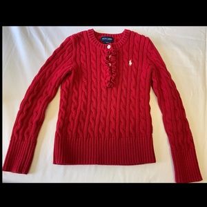 Ralph Lauren Red Sweater
